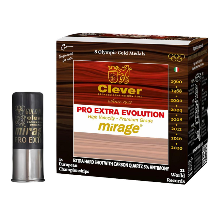 Amunicja śrutowa Clever   T4 Pro-Extra Evolution "8" 28g